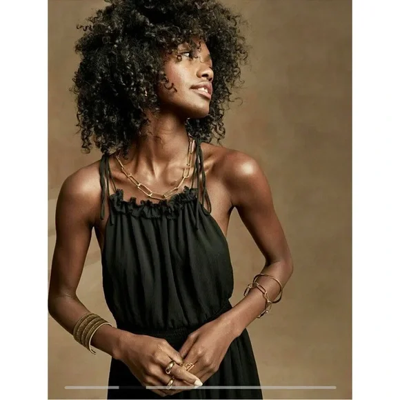 Banana Republic Halter Mini Dress - Picture 2 of 16